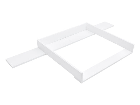Embout d'enroulement blanc adapté pour commode HEMNES de 160 cm de large avec panneau (copie)