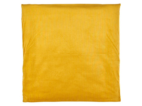 Housse pour matelas de table à langer cordon large cordon jaune moutarde