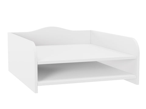 Accessoire à langer blanc pour lave-linge ou sèche-linge à double fond