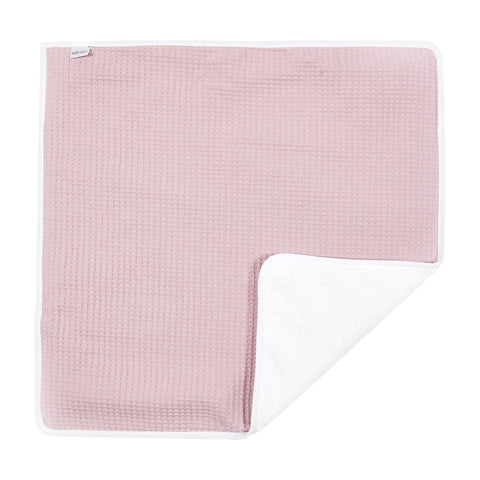 Matelas à langer gaufré piqué rose