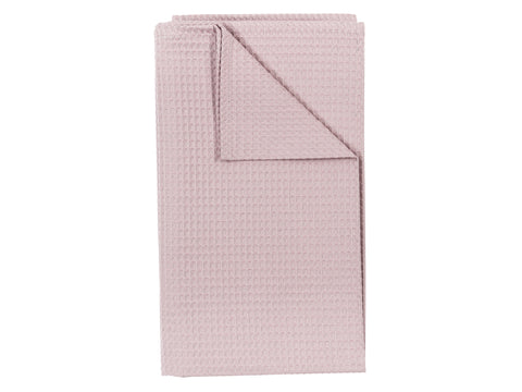 Couverture bébé piqué gaufré rose