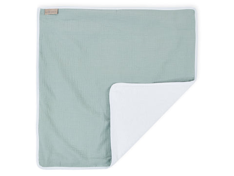 Matelas à langer mousseline menthe