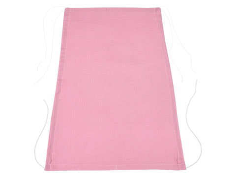 Auvent mousseline rose