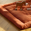 Crêpe double Rouge Rouge d’automne