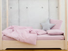 Bettwäscheset doppelkrepp – Rosa, Primäransicht