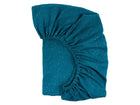 Farbe oder Motiv: Goldene Punkte auf Petrol
