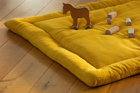 Farbe oder Motiv: Gelb Mustard – Detailansicht