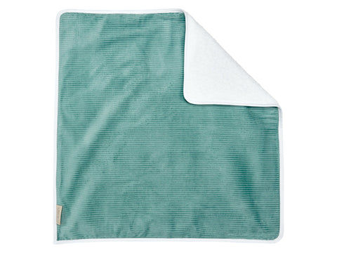 Wickelunterlage Breitcord in Mint, 60 x 60 cm