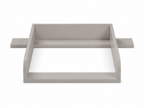 Plateau à langer gris compatible avec la commode GULLABERG à 3 tiroirs (99 cm)