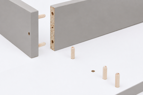 Plateau à langer gris compatible avec la commode GULLABERG à 3 tiroirs (99 cm)