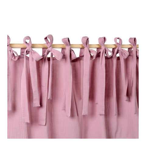 Rideaux unis en mousseline