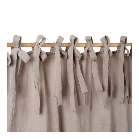Rideaux unis en mousseline