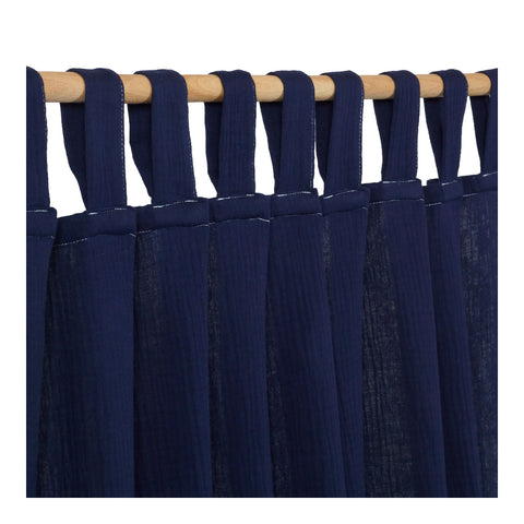 Rideaux unis en mousseline