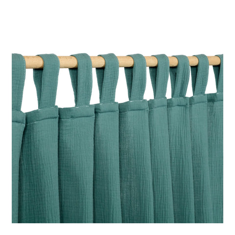 Rideaux unis en mousseline