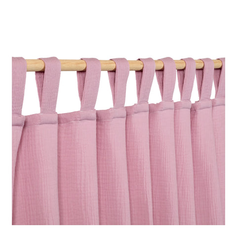 Rideaux unis en mousseline