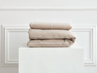 Bettwäscheset musselin uni – beige, Primäransicht