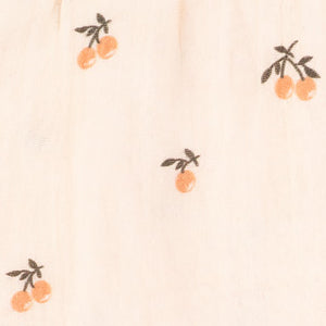 Tissu mousseline cerises MET SSS135