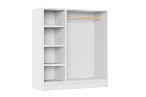 Armoire pour enfants selon Montessori, blanche