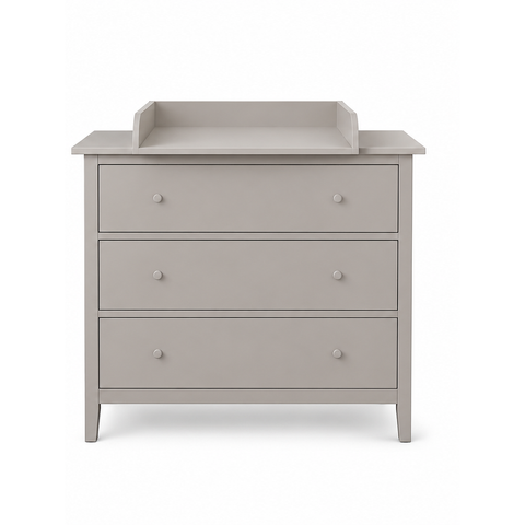 Plateau à langer gris compatible avec la commode GULLABERG à 3 tiroirs (99 cm)
