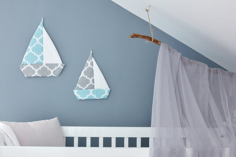 Voilier marocain trèfle gris