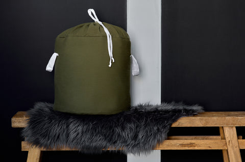 Jouet Panier Double Crêpe Vert Automne Vert