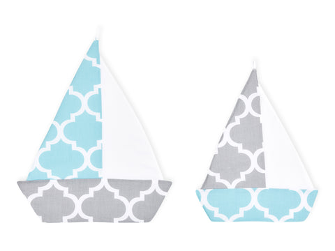 Voilier marocain trèfle gris