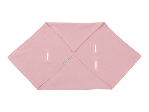 Couverture bébé pour l'été en mousseline rose