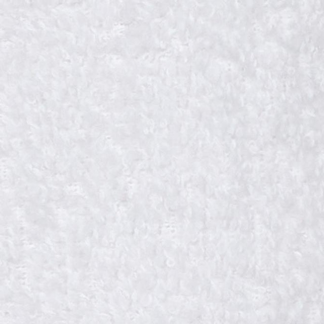 Drap-housse imperméable en tissu éponge fin blanc