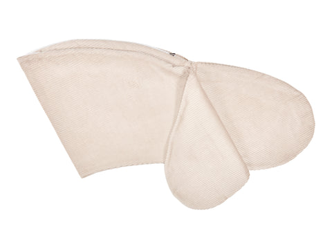 Housse de coussin d'allaitement Corde Large Corde Beige Taupe