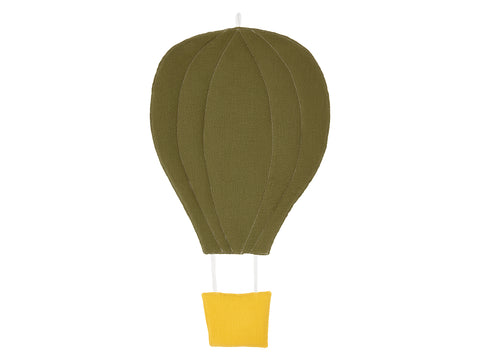 Ballon double crêpe vert vert d'automne