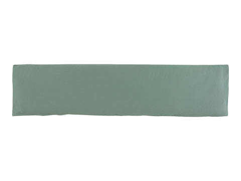 Oreiller de relaxation pour dormeur latéral en double crêpe vert jade