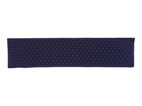 Oreiller de relaxation pour dormeur latéral en mousseline ancre bleu foncé